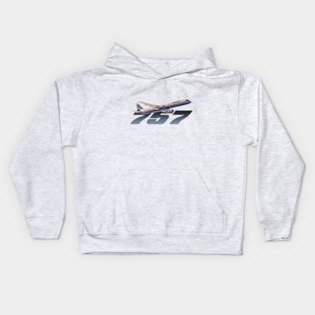 757 prototype Kids Hoodie by Caravele